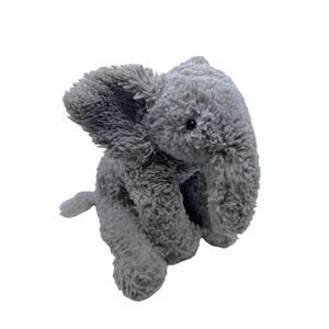 Jellycat Emile Elephant Retired - Soft Shaggy Grey Plush Toy